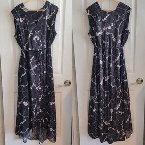 AllSaints Karian Hope Silk Blend Dress